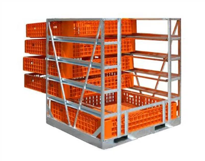 Plastikowa szuflada na drób